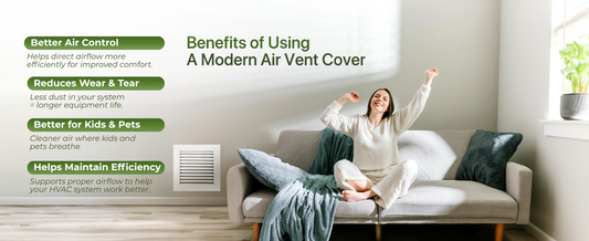 Breathe Easier & Protect Your Investment: The Health and HVAC Benefits of GreenVent's Aluminum Return Air Grilles with Pre-Filters