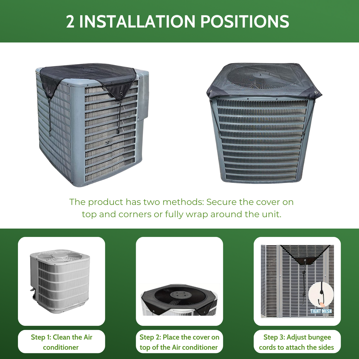 Air Conditioner Cover Universal 28x28
