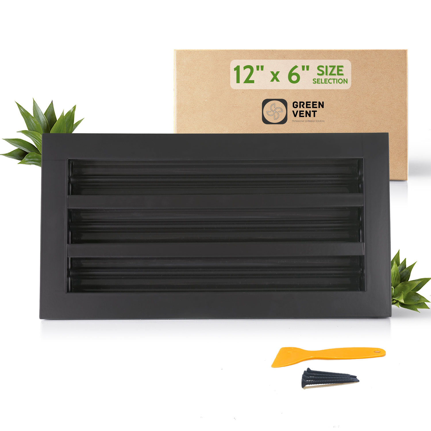 Linear Slot Diffusers Black