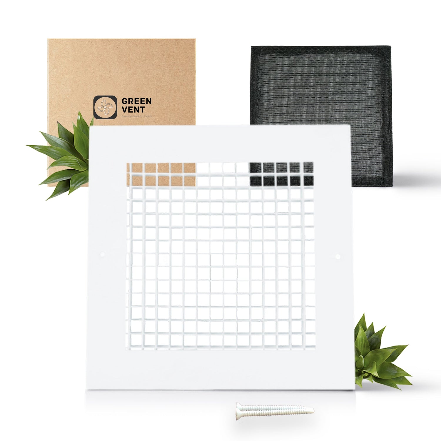Cube Core Eggcrate - For Supply - Return Air