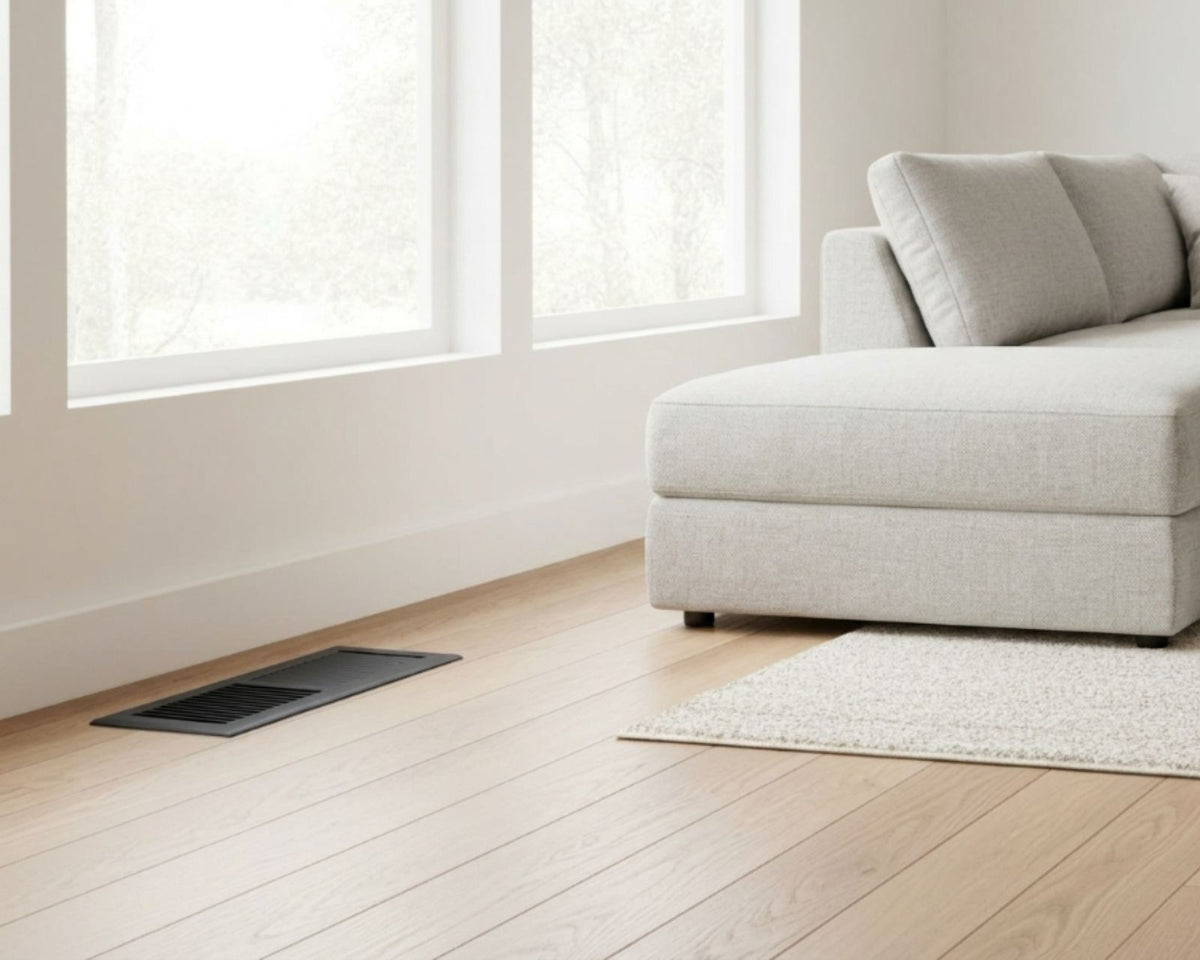 Living room — Floor Register